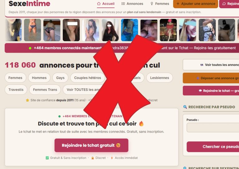 sexe in time arnaque